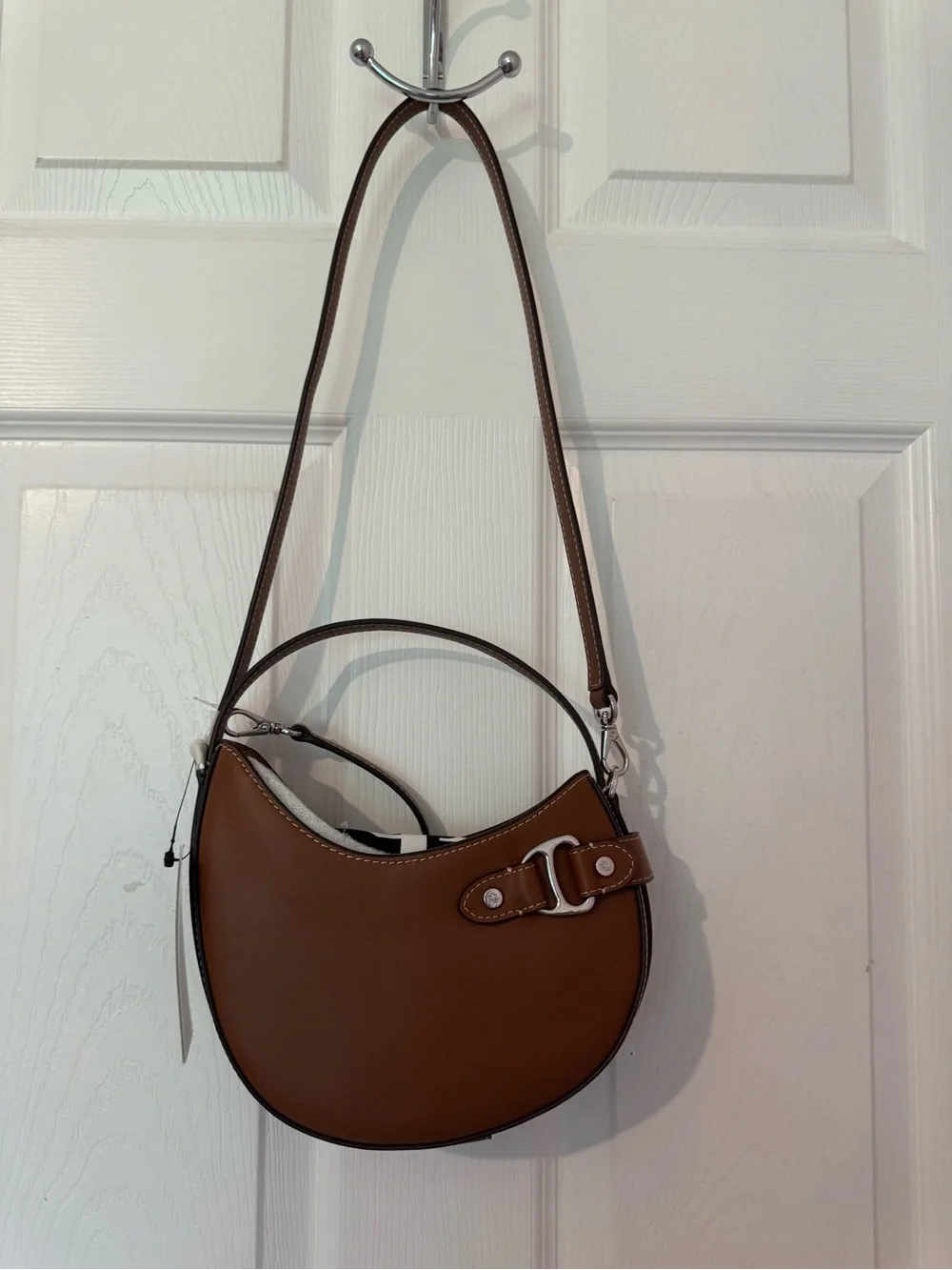 Lauren Ralph Lauren Leather Small Tasha Crossbody Bag
